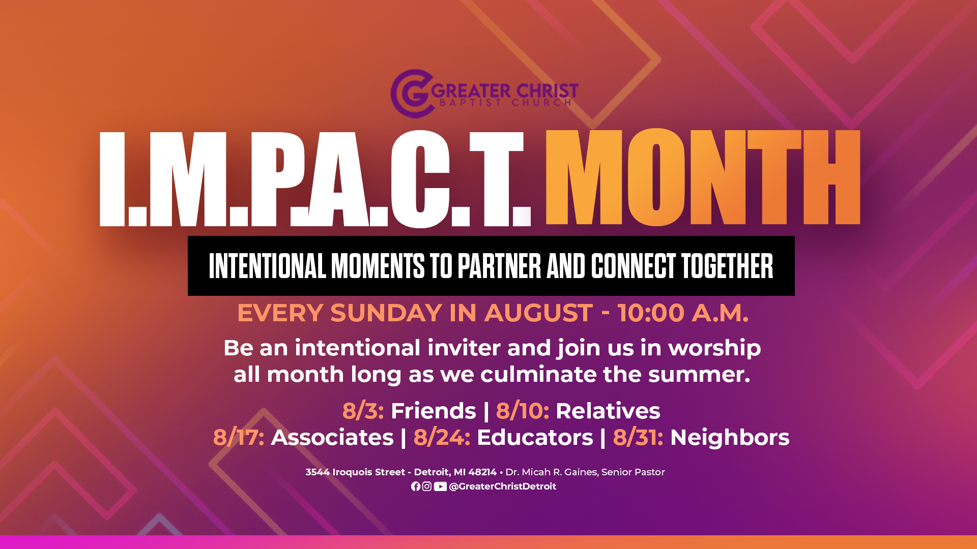 Impact Month